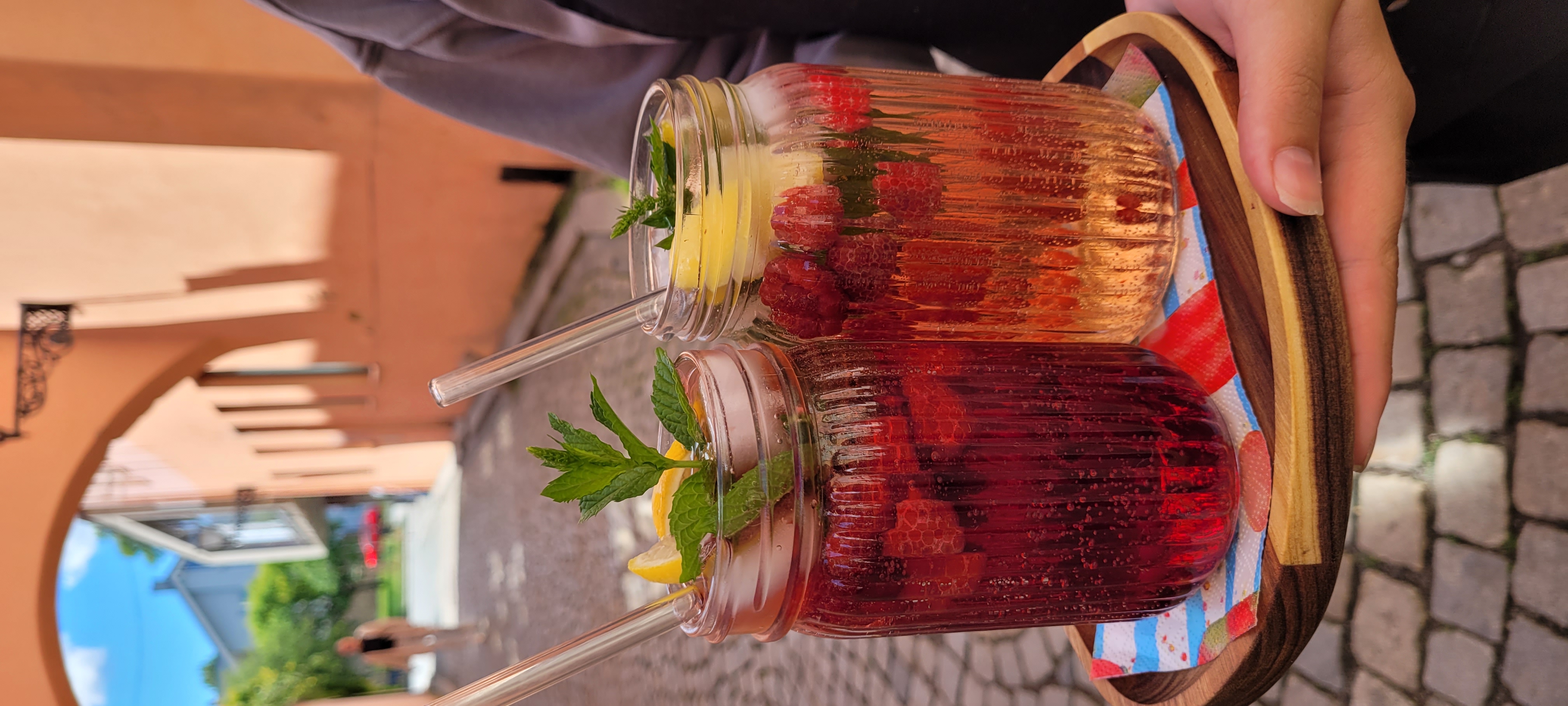 Ukázka ovocných limonád Cukárna Sauro