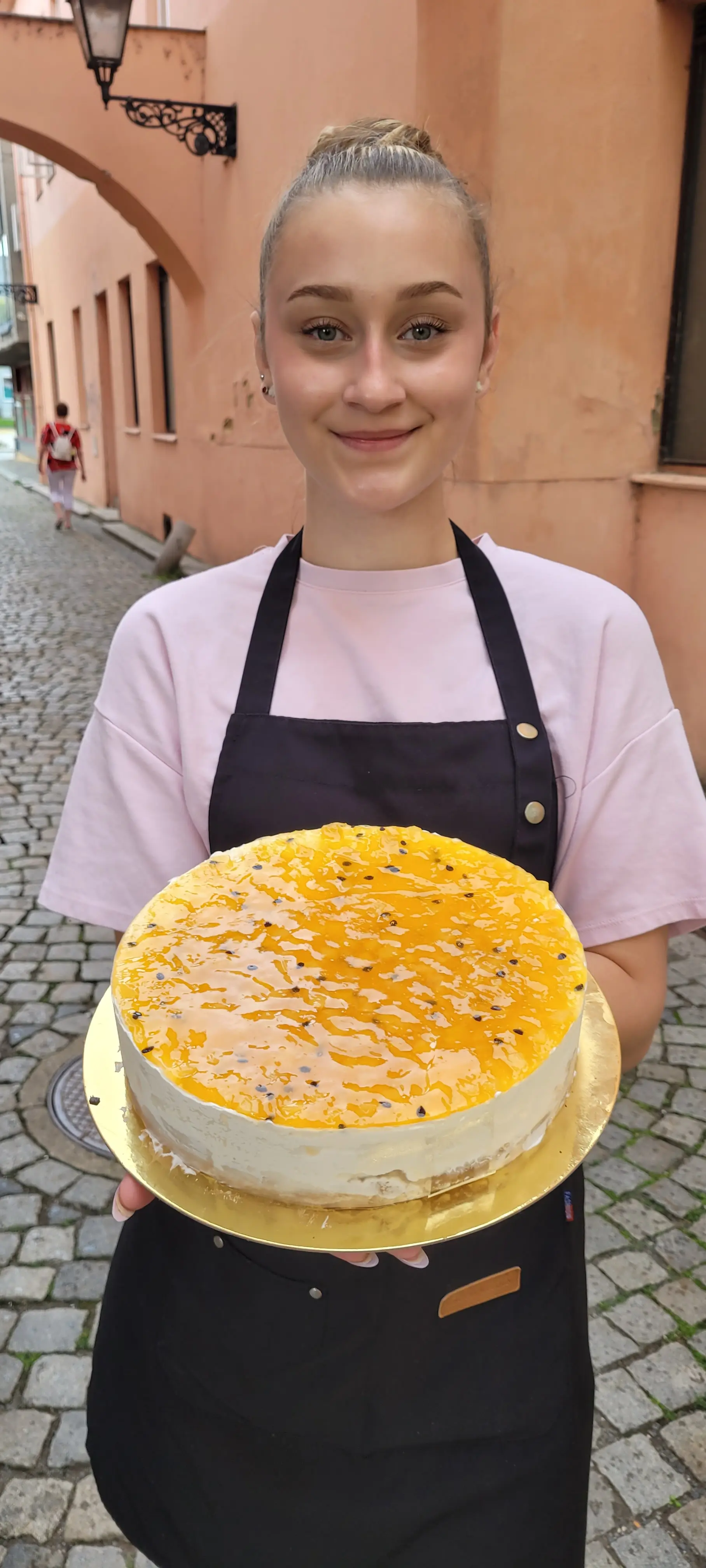 Ovocné želé dort